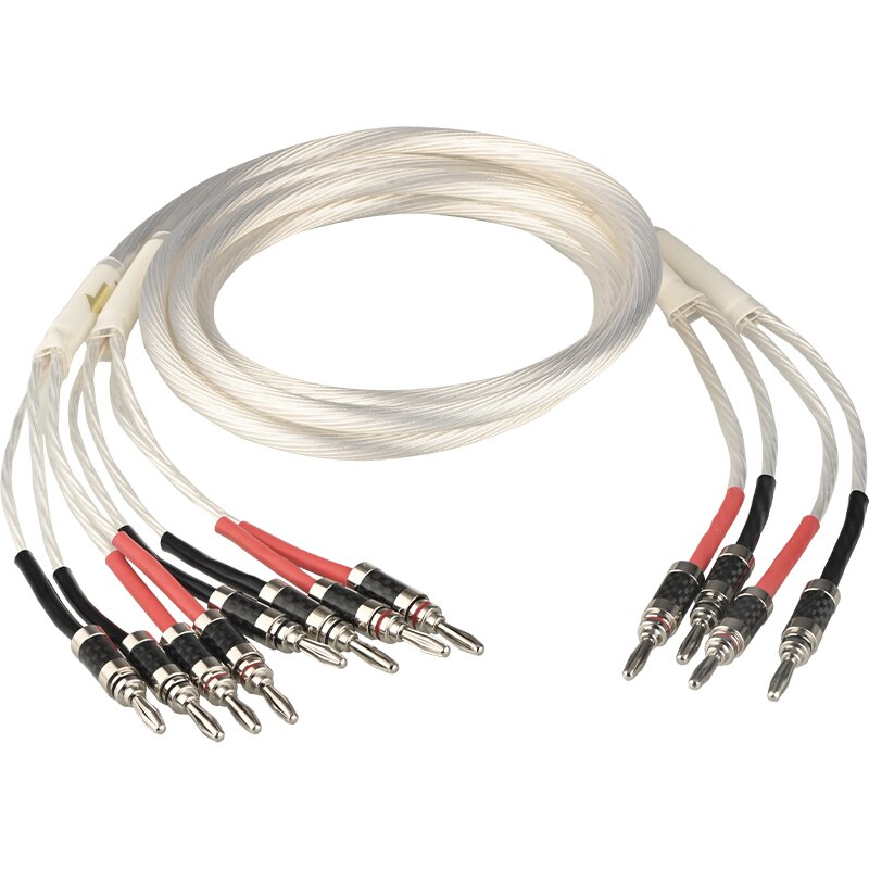   5NOCC ǹ  Ŀ ̺, ٳ ÷ 2-4 Biwire HiFi   Ŀ ̾